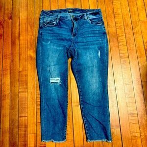 Kut from the Kloth Crop Straight Leg